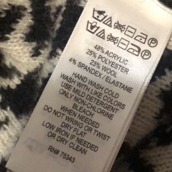 Ellen Tracy Houndstooth Cowl Neck Jacket - Picture 5 of 5